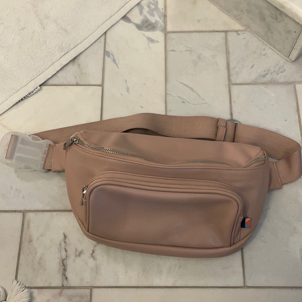 Kibou Faux Leather Diaper Belt Bag